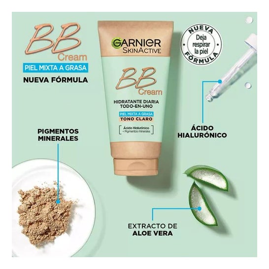 Garnier Skinactive Bb Cream Spf25 Light 50ml Garnier Skinactive Bb Cream Spf25 Light 50ml