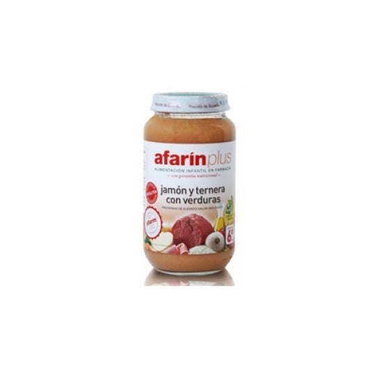 Afarin e legumes de vitela com presunto 250g