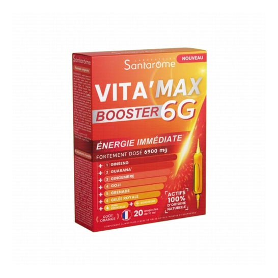 Santarome Vita'Max Booster 6G Orange 20x10ml