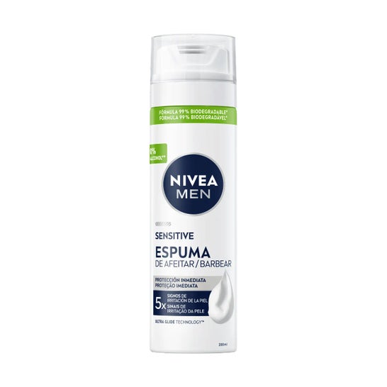 Nivea Men Sensitive Espuma de Barbear 200