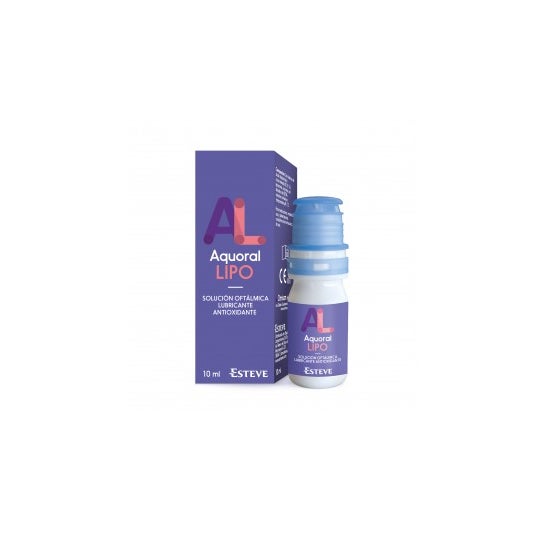 Aquoral Lipo Solução Oftálmica Lubrificante Oftálmico Antioxidante 10ml