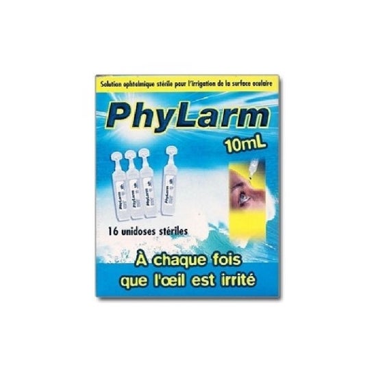 Phylarm Pack Solução Ocular Irrigação 0,9% 16x10ml