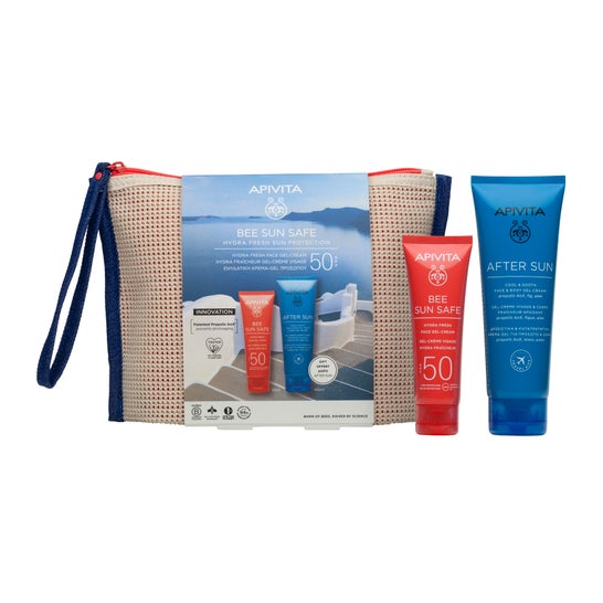Apivita Bee Sun Safe Neceser Gel-Crema Spf50