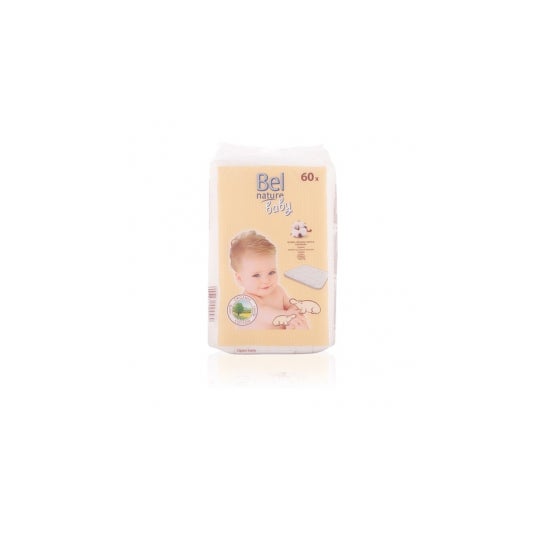 Bel Natur bebê almofadas 100% algodão 60uds