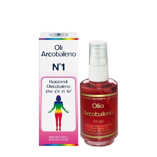 Erboristeria Magentina Arcobaleno Aceite 1 Rojo 50ml