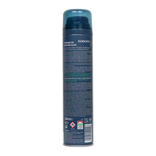 Babaria Barbear Espuma Aloe Vera 300ml