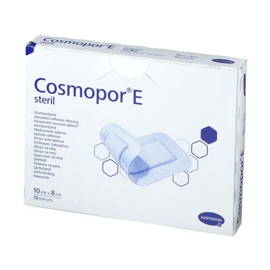 Cosmopor e Estéril Ligaduras Adesivas 10x8cm 10uts