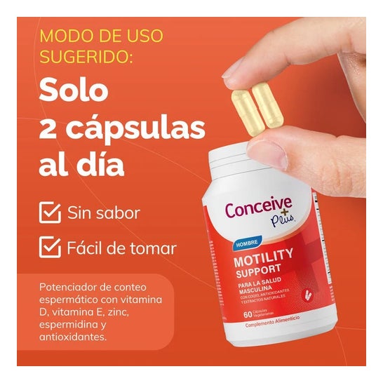Conceive Plus Apoyo a la Motilidad Masculina 60caps