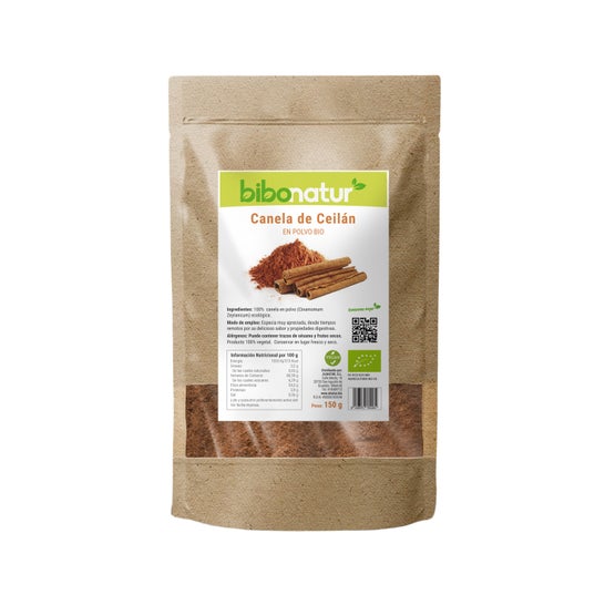 Bibo Natur Ceilão Canela em Pó Vegan 150g