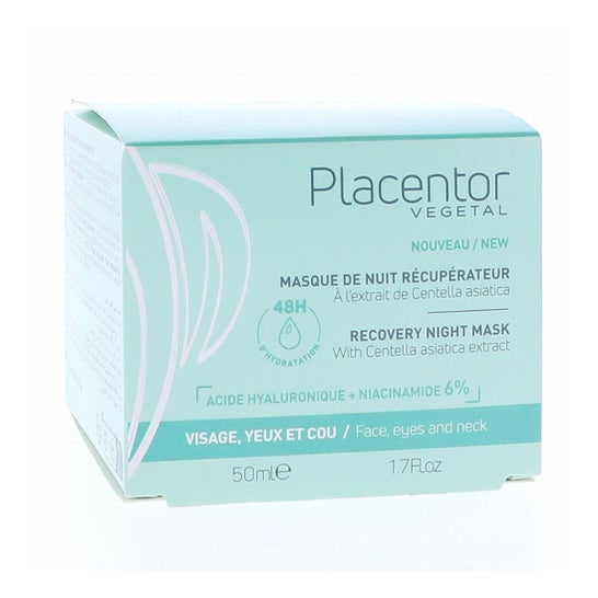 Placentor Vegetal Máscara Noite Recuperação 50ml