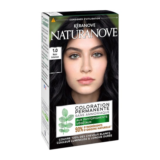 Naturanove Keranove Coloração Permanente Kit 1.0 Preto Intenso