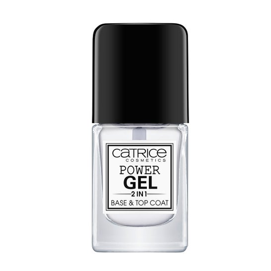 Gel de Limpeza Catrice Power Gel esmalte 2In1 Base&Topcoat 10,5ml