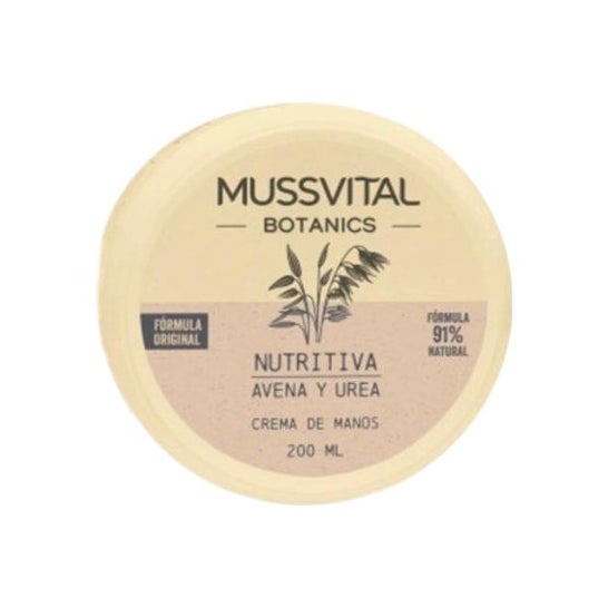 Mussvital Dermactive seco e sensível creme para as mãos 200ml