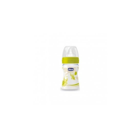 Chicco ™ mamadeira de silicone fluxo normal 150Cc 1u
