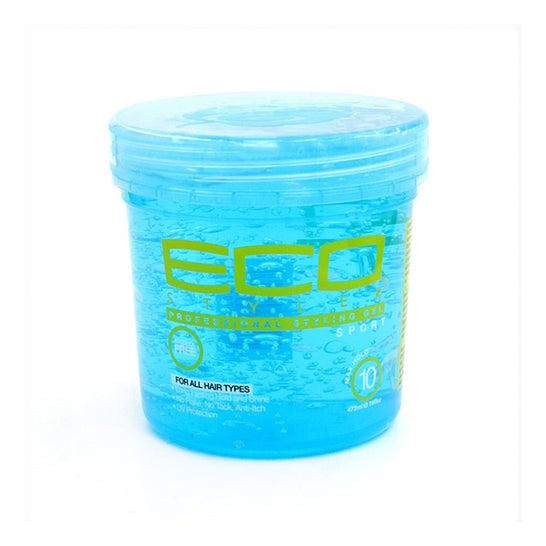 Eco Styler Sport Blue Alcohol Free Strong Holding Gel 473ml
