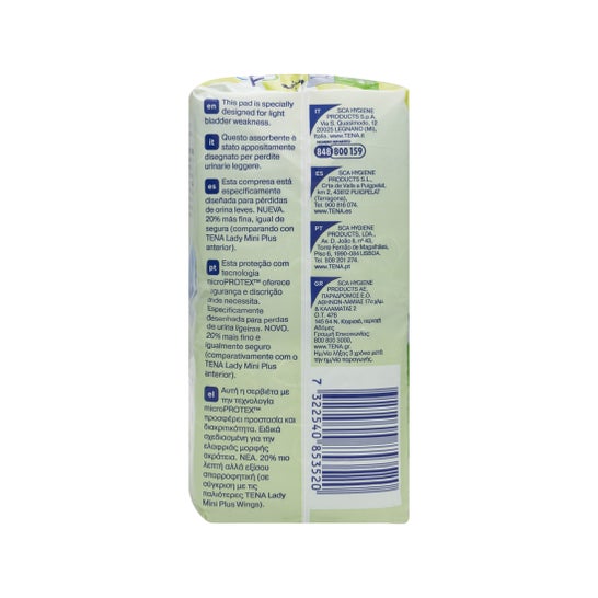 Tena Lady Mini Plus 16uds