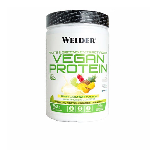Piña Colada 750g de Proteína Vegan Weider