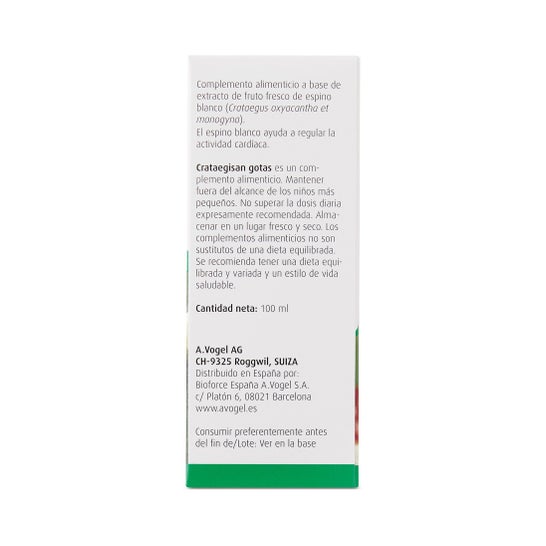 A.Vogel Crataegisan 100ml
