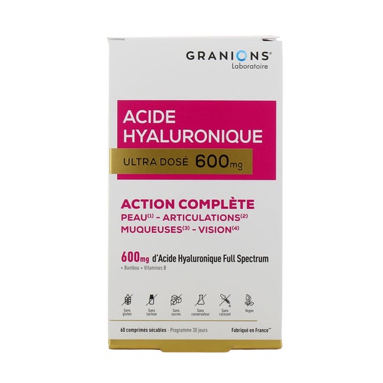 Granions Ácido Hialurónico Ultra Doseado 600mg 60comp
