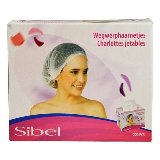 Sinelco Sibel Carlotas Cap descartável 200pcs