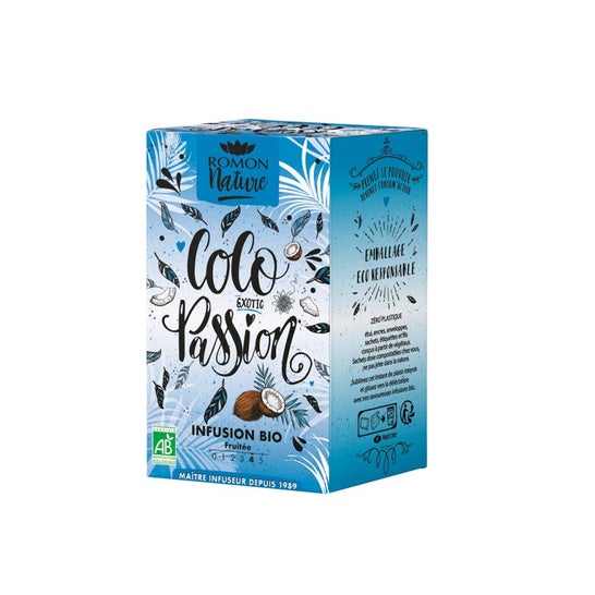 Romon Nature Infusión Bio Coco Exotic Passion 16 Sobres