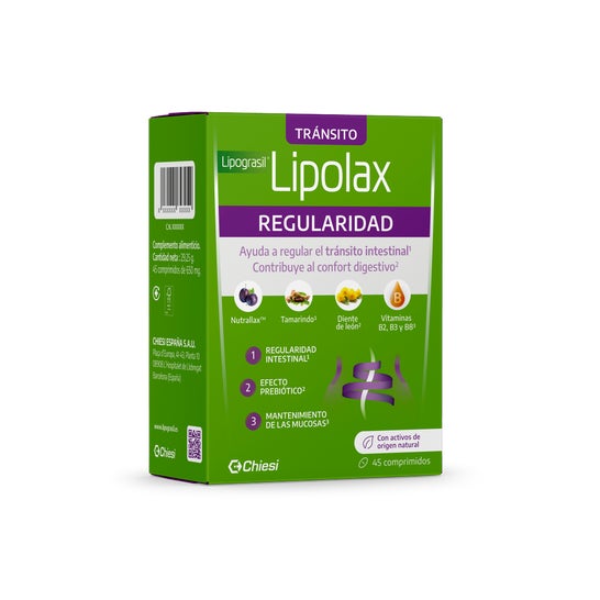 Lipograsil Lipolax Regularidad 45 comprimidos