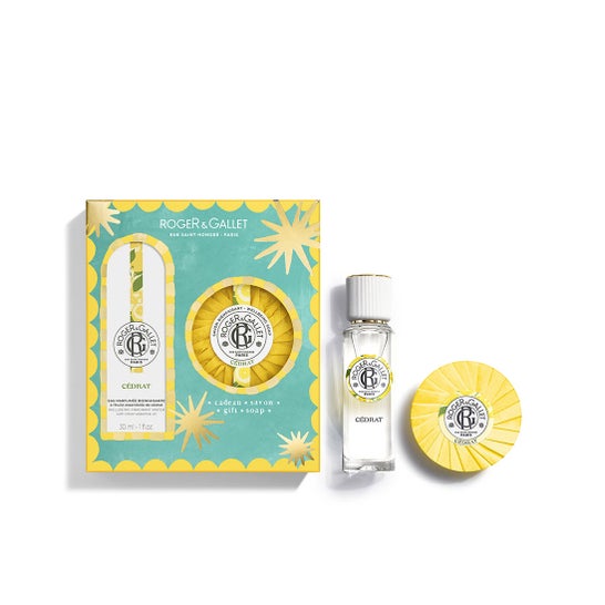 Roger & Gallet Cedrat Coffret Água Perfumada 30 ml + Sabonete 100 gr