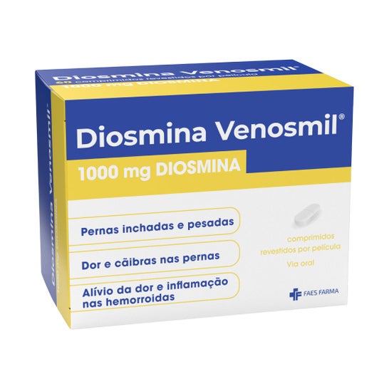 Venosmil Diosmina 1000mg 30comp