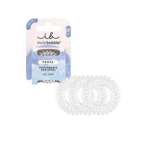 Invisibobble Power Crystal Clear 3 Unidades