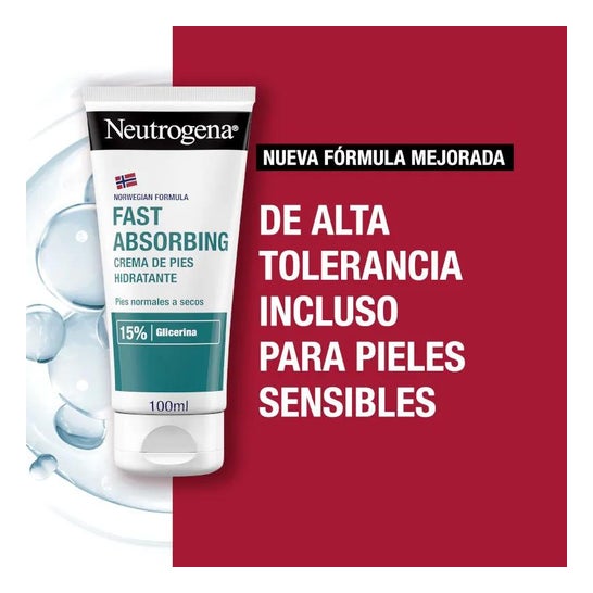 Neutrogena™ creme de pés absorção imediata 100ml Neutrogena™ creme de pés absorção imediata 100ml