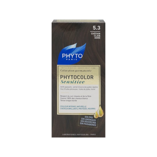 Phyto Color Sensitive 5.3 Castanho Castanho Claro