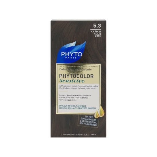 Phyto Color Sensitive 5.3 Castanho Castanho Claro