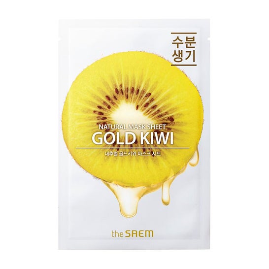 The Saem Natural Gold Kiwi Mask Sheet 21ml