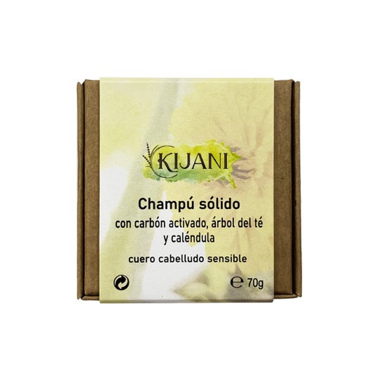 Kijani Champú Sólido Cabello Fino Cúrcuma 70g