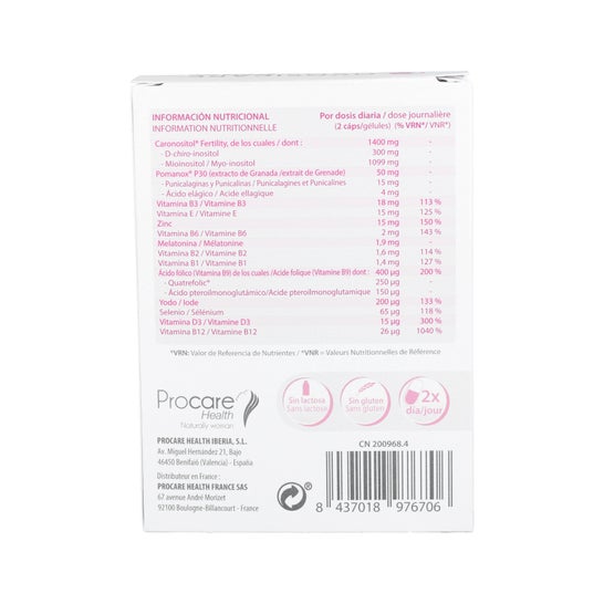 Ovosicare Fertilidade 30caps