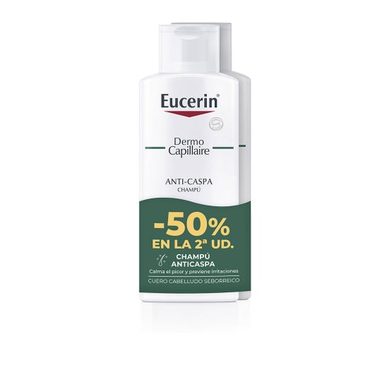 Eucerin Dermo Capillaire Champô Anticaspa Pack 2x250 ml