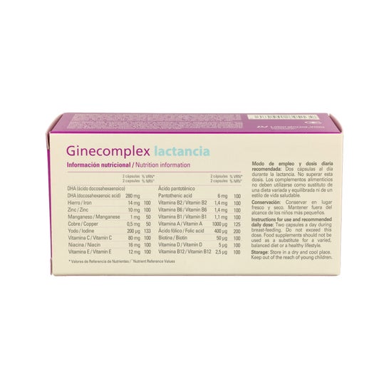 Ginecomplex Amamentação 60 Caps