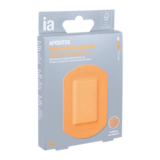 Interapothek Pensos Cicatrizantes 7,5 x 5 cm 6 unid.