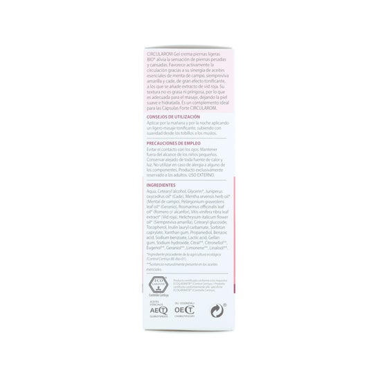 Pranarôm Gel Crema Piernas Ligeras 100ml