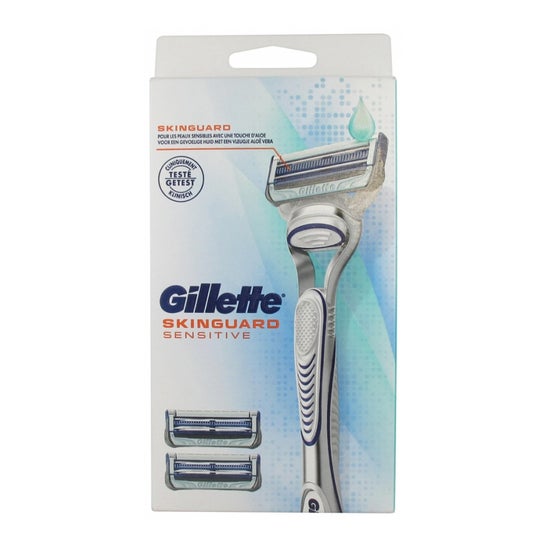 Conjunto Gillette Skinguard Afeitadora y Hojas