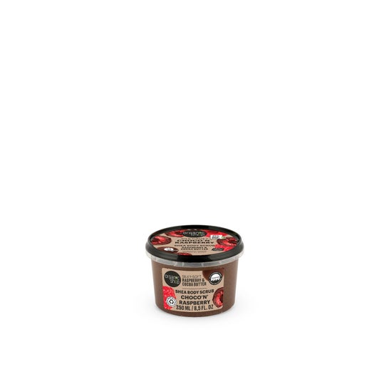 Organic Shop Esfoliante Corporal de Cacau e Framboesa Choco'n'Raspberry 250 ml