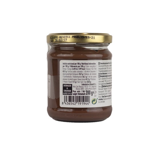 Naturgreen creme orgânico de coco e cacau 200g