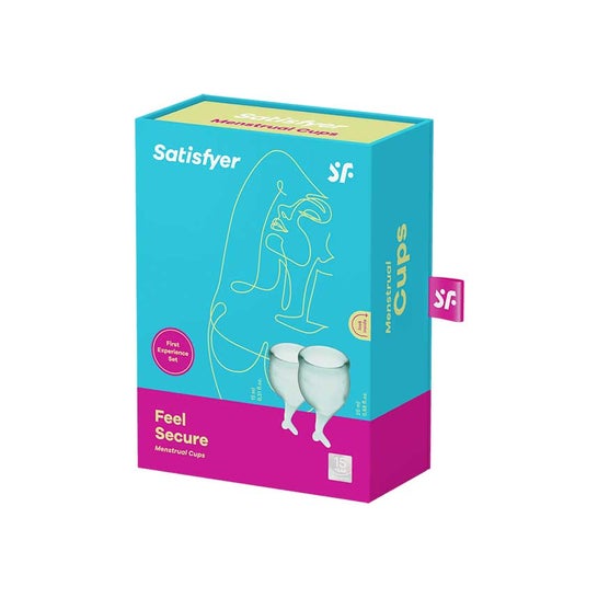 Satisfyer Feel Secure Menstrual Cup 2 peças