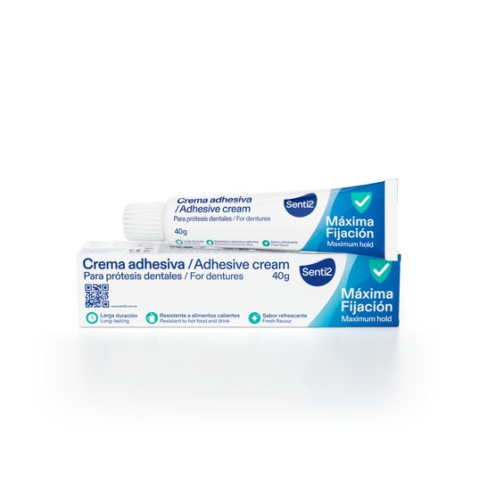 Senti2 Crema Adhesiva Máxima Fijación 40g