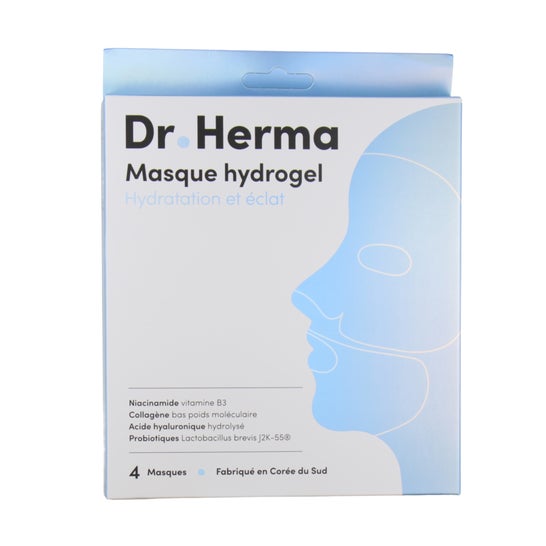 Dr Herma Máscara de Hidrogel com Colagénio 4 unid.