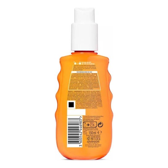 Garnier Spf50 Protector Solar Spray Niños 150ml Garnier Spf50 Protector Solar Spray Niños 150ml
