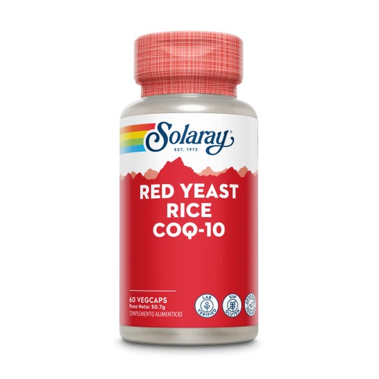 Solaray Levedura Vermelha de Arroz Mais Q10 60caps