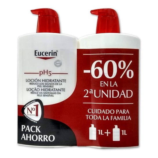 Eucerin® Duplo pH5 Loção Protectora da Pele 2x1L