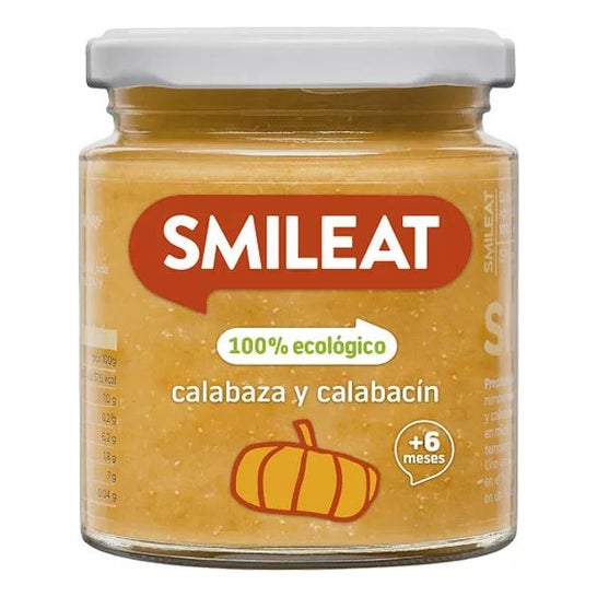 Smileat Potito Bio Sabor de Abóbora e Abobrinha 230g