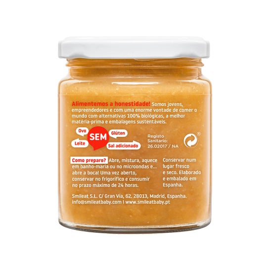 Smileat Potito Bio Sabor de Abóbora e Abobrinha 230g